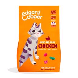 Edgard Cooper Torrfoder för vuxna katter med kyckling